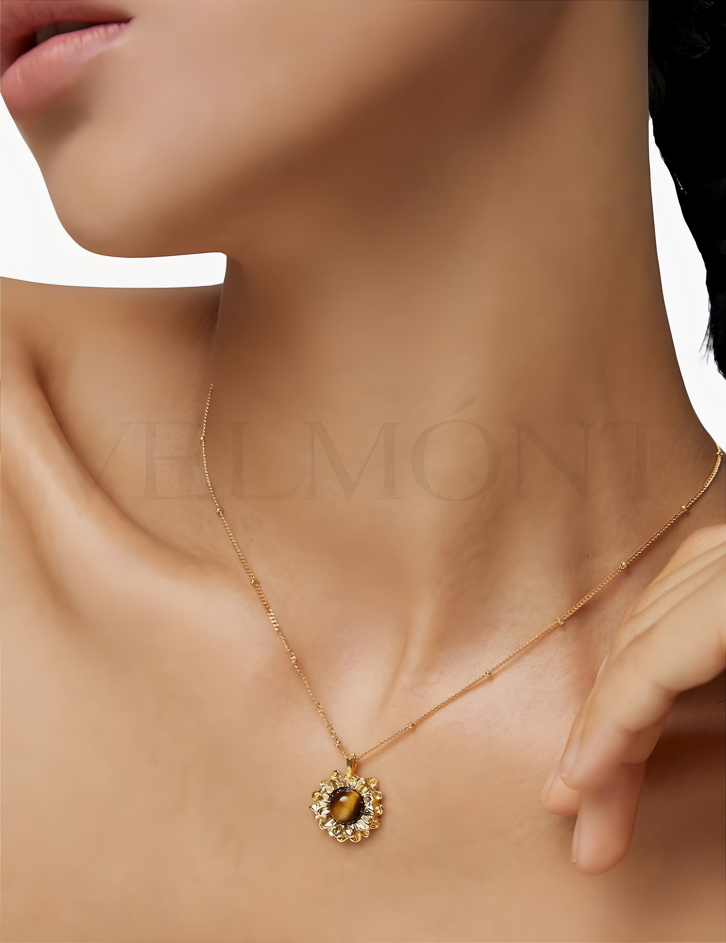 Pendentif Fleur de Lune