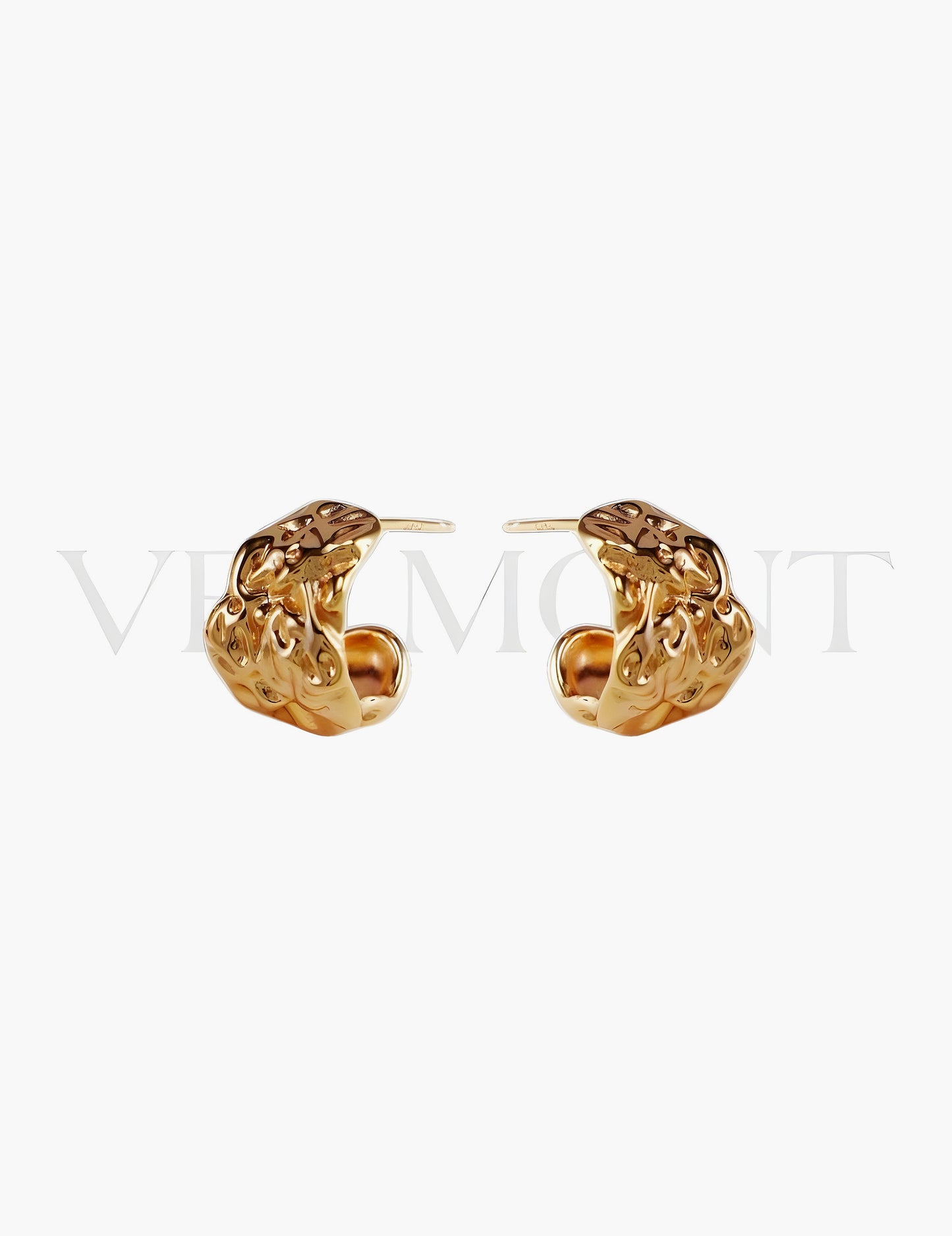 Boucles d’Oreilles Élégance Sculptée en Or