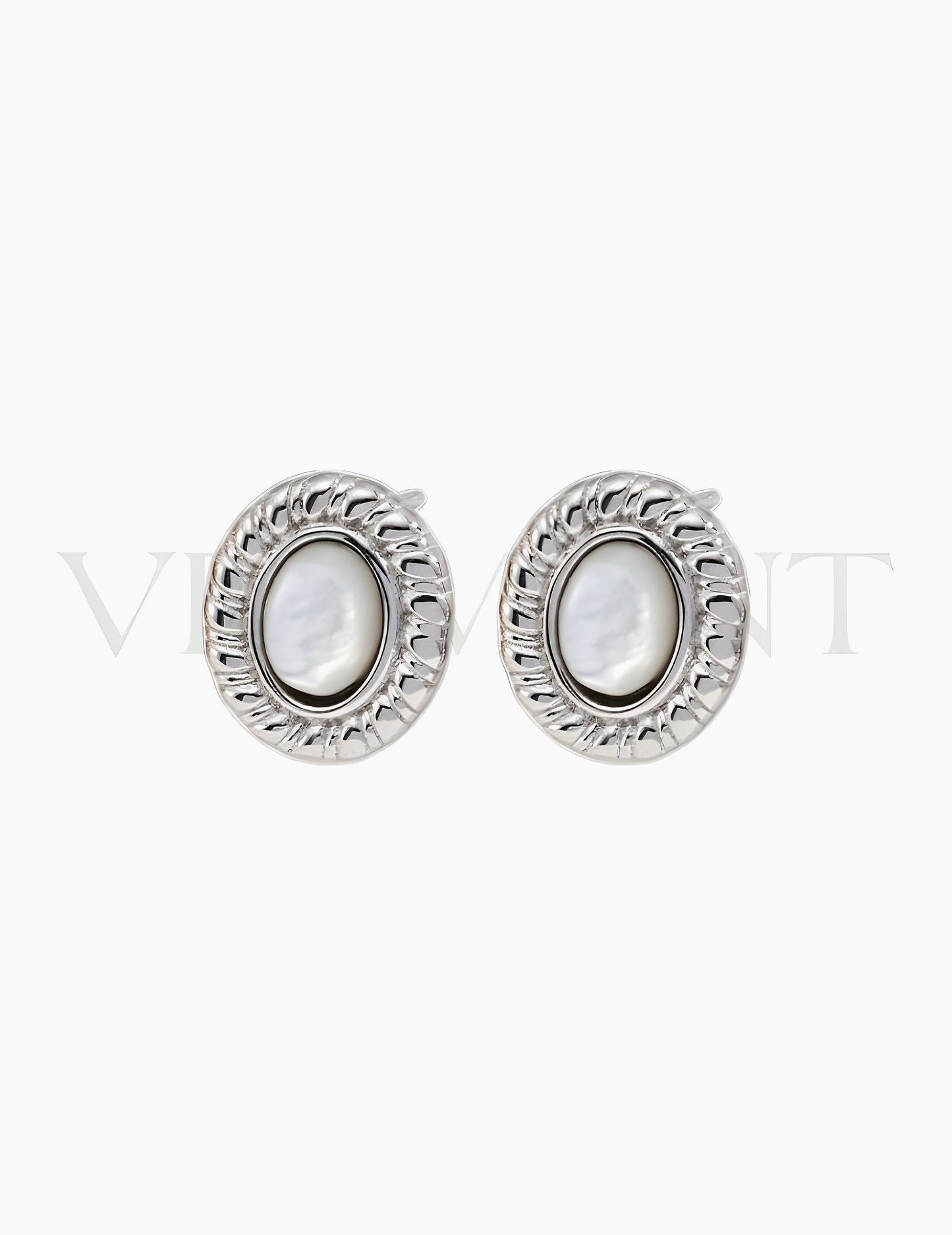 Boucles d’Oreilles Lune en Argent