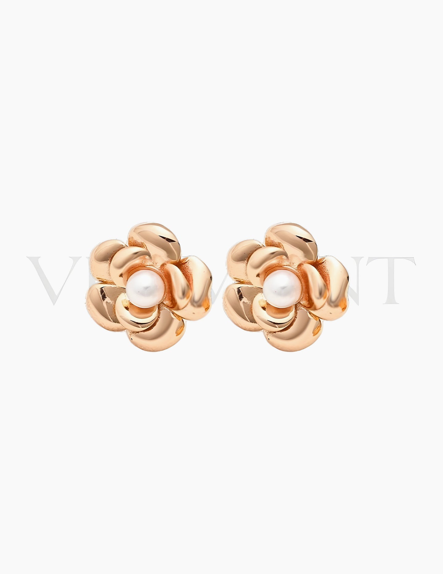 Boucles d’Oreilles Fleur de Perle
