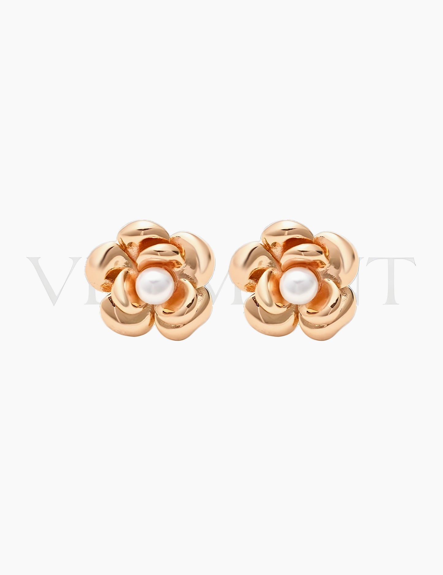 Boucles d’Oreilles Fleur de Perle