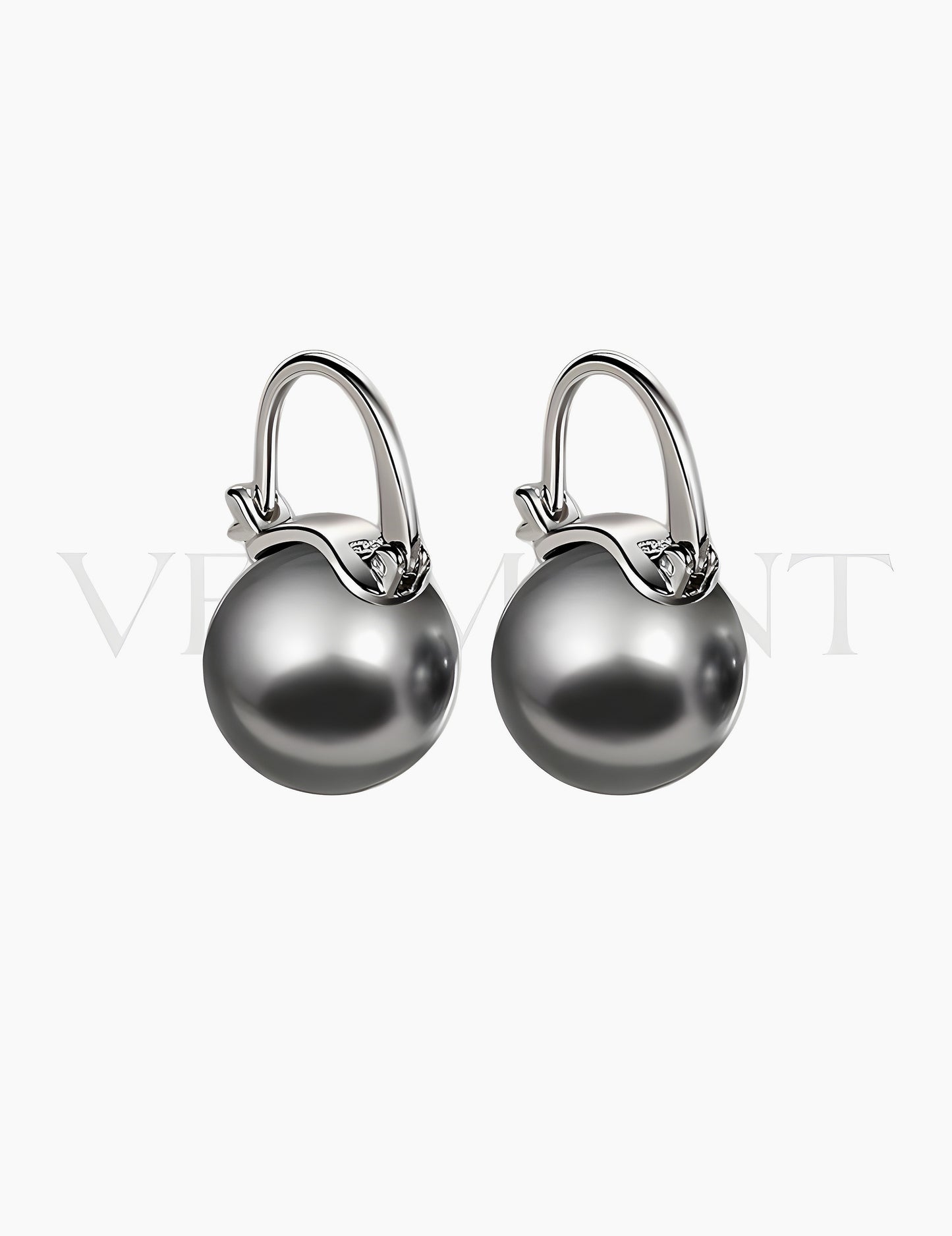 Boucles d'Oreilles Nocturnes en Argent