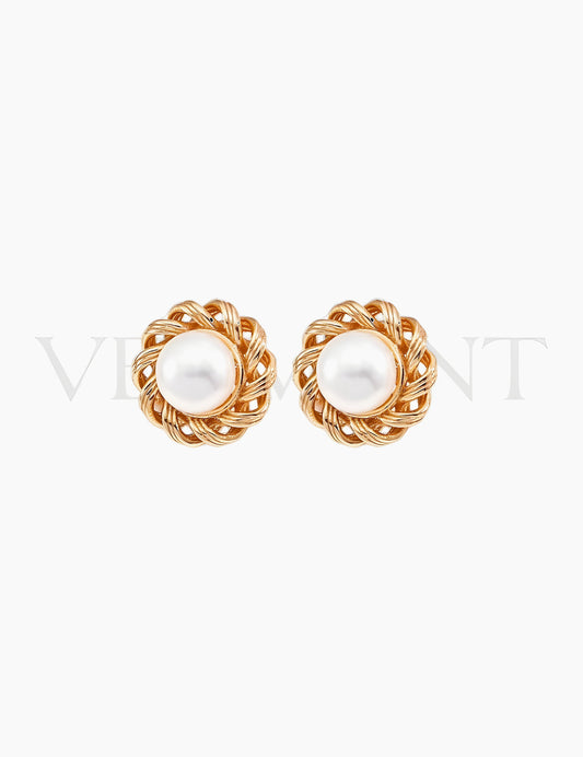 Fleur de Perle Earrings