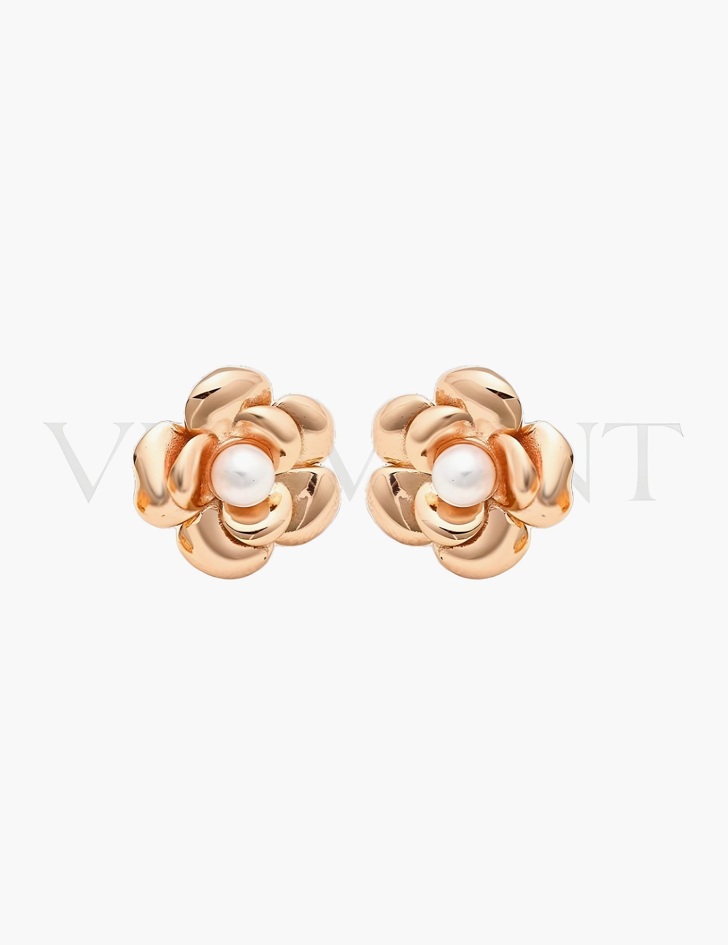 Boucles d’Oreilles Fleur de Perle