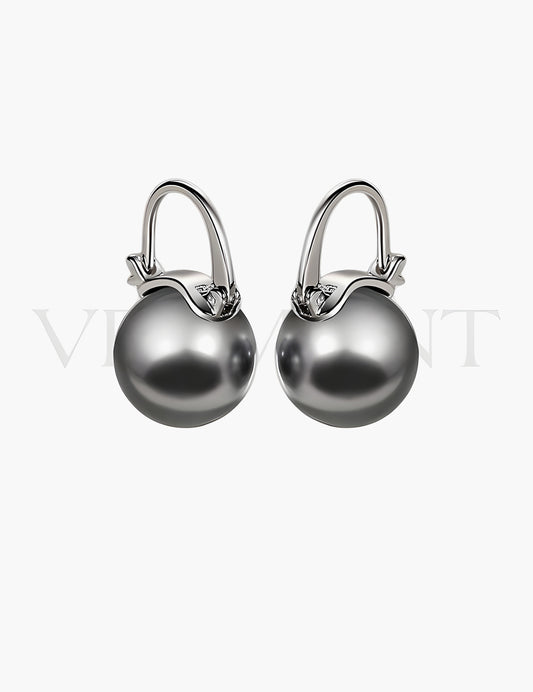 Boucles d'Oreilles Nocturnes en Argent