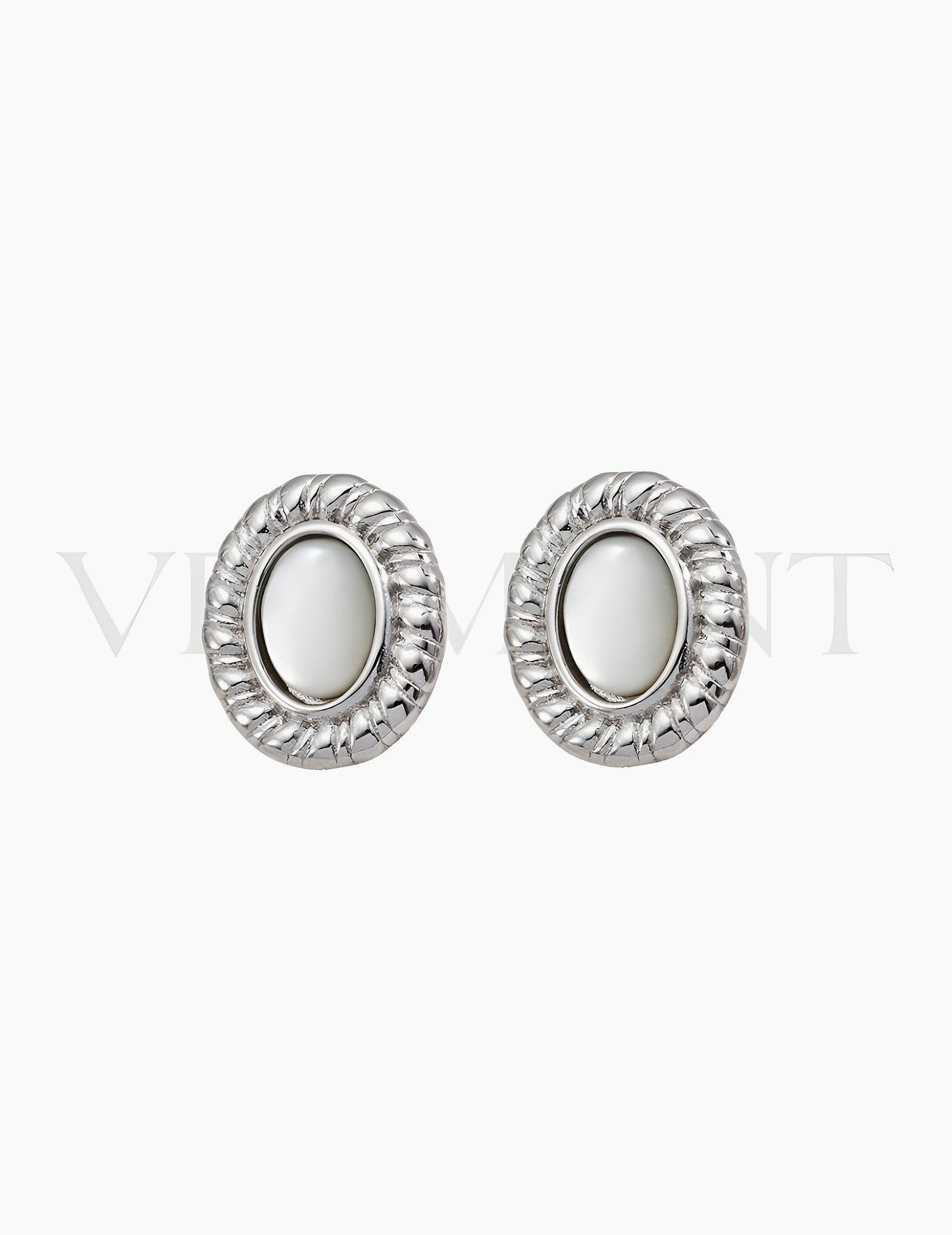 Boucles d’Oreilles Lune en Argent
